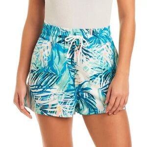 Ocean Pacific Tropical Leaf Print Swim Shorts